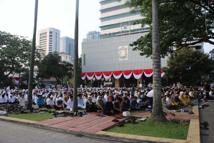 Solat Ied di Balai Kota DKI Jakarta