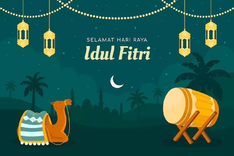ilustrasi idul fitri (Ilustrasi )