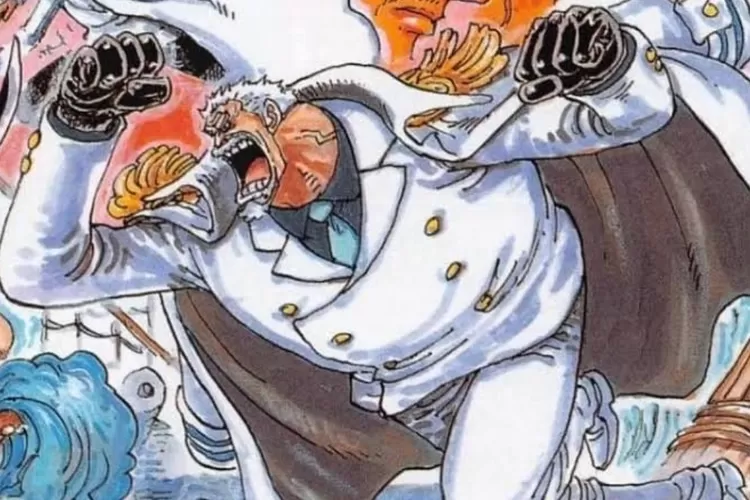 One Piece 1081, Kuzan VS Garp, Sekali Kena Tabok Dari Legenda Hidup Langsung K.O (Foto: Facebook Nathanistic)
