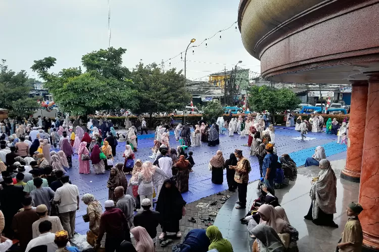 Kondisi di Masjid Merah Baiturrahman Kota Depok (Dok. Pribadi Muhammad Fadhil)