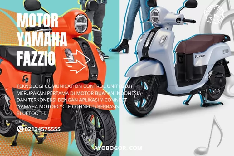 Motor Yamaha Fazzio Memberikan Warna Colorful dengan Tampilan Mewah yang Dibanderol Harga Rp23 Juta