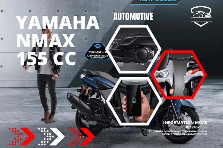 Yamaha Nmax 155 Memberikan Warna Baru Bagi Pecinta Motor Maxi, Ciptakan Harga dan Fitur Gahar