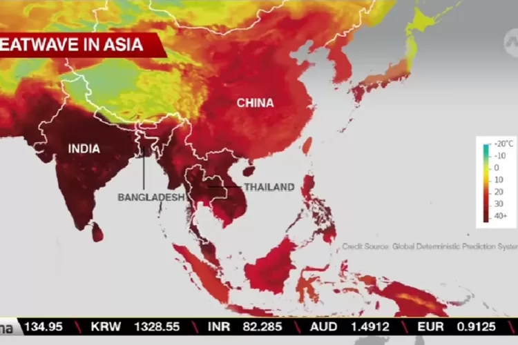 Asia Hadapi Serangan Suhu Panas Mendidih Hingga 50 Derajat Celcius