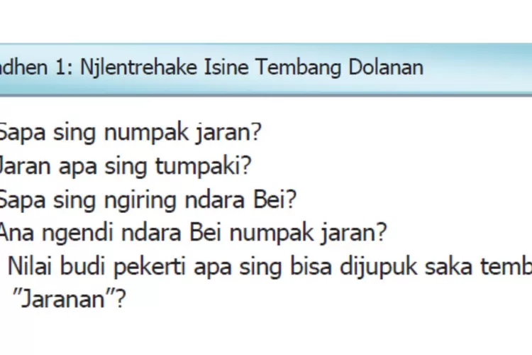 Gladhen 1 Bahasa Jawa kelas 4 halaman 90 91