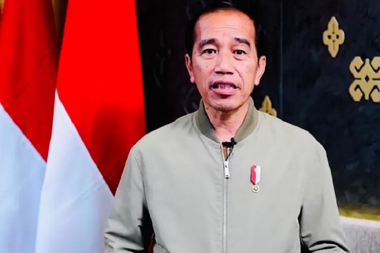 Jokowi memberikan imbauan penundaan arus balik. (tangkapan layar/BPMI Setpres)