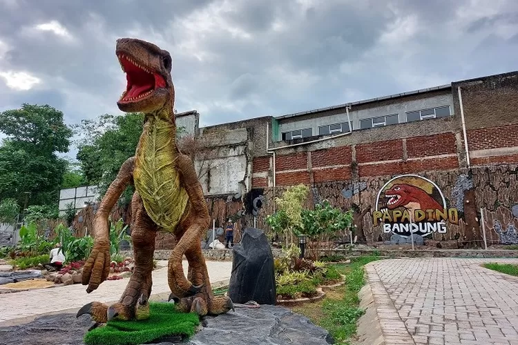 Tiket dan Alamat Papa Dino Park Bandung 2023, Wisata Edukatif Anak-Anak  dengan Replika Dinosaurus - Ayo Bandung