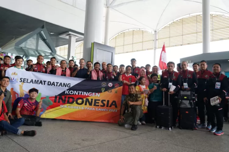 Timnas Indonesia U-22 sudah sampai di Kamboja persiapan SEA Games (PSSI)