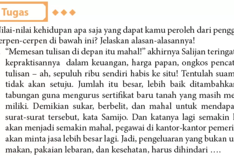 Tugas Kegiatan 2 Bahasa Indonesia kelas 11 halaman 117 118 Kurikulum 2013