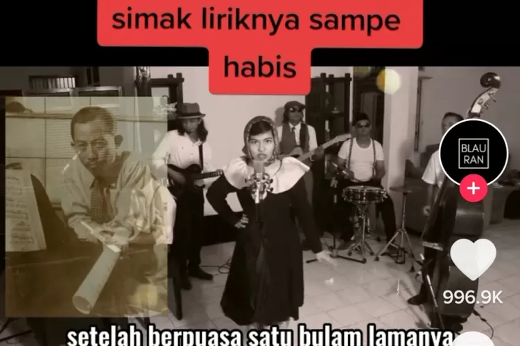Cuplikan lagu Selamat Hari Lebaran karya Ismail Marzuki (ist)