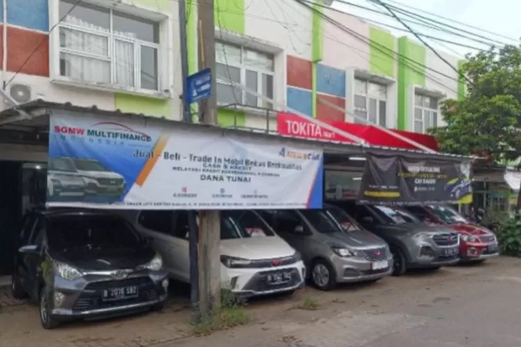 Showroom mobil Aizio Car yang teretak di Ruko Gren Jati Kartika R4 Jati Asih, Jalan H Jaiman, Bekasi - Foto: istimewa 