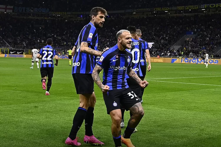 Selebrasi Inter Milan