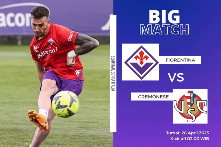 LIVE STREAMING Siaran Langsung Fiorentina vs Cremonese 28 April 2023 Kick off 02.00 WIB (Instagram @acffiorentina/Jeanne Pita)