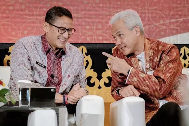 Sandiaga Uno Unggah Momen Bersama dengan Ganjar Pranowo, Apakah Sinyal Akan Duet Maju Pilpres 2024? (Foto: Instagram Sandiaga Uno)