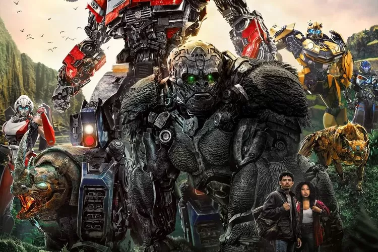 Poster Transformers Rise of The Beasts