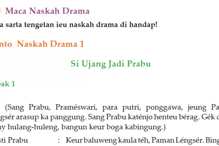 Bahasa Sunda kelas 9 halaman 93 94 Kurikulum 2013