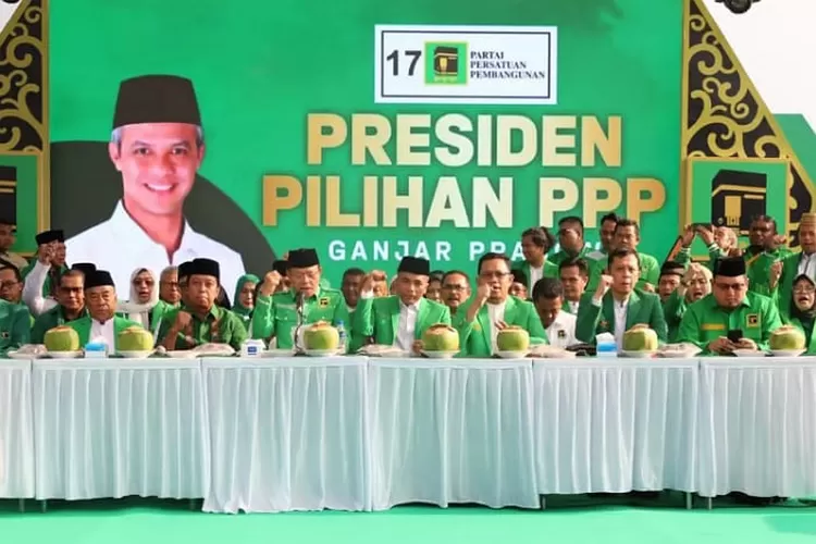 PPP memilih mendukung kader PDIP Ganjar Pranowo sebagai Capres 2024 (Instagram @arwani.thomafi)