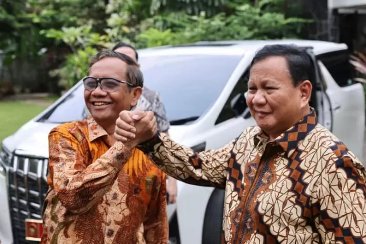 Sebentar lagi Pilpres 2024, Mahfud MD bertemu dengan Prabowo (Facebook Prabowo)