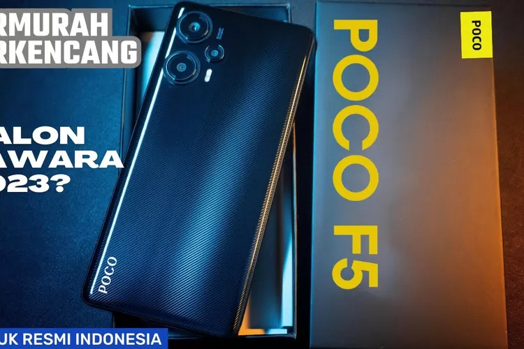 POCO F5 Dan POCO F5 Pro Sudah Rilis Ini Spesifikasi Dan Harganya HP Dengan AnTuTu 1 Juta Lebih