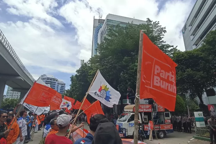 Ada Demo May Day 2023 Di Jakarta, TNI Dan Polri Turunkan 6 Ribu ...