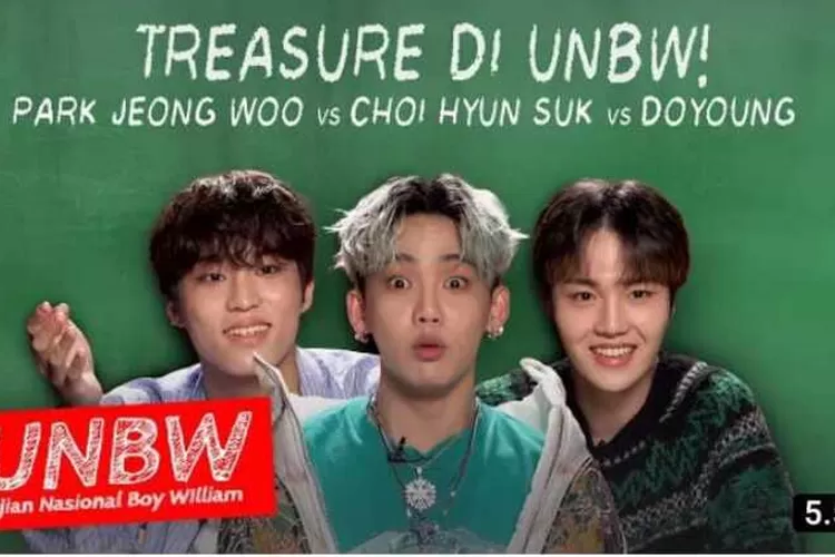 Treasure dalam program youtube UNBW  (BW/Youtube)