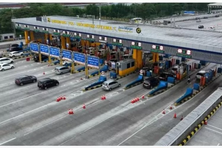 Gerbang Tol Utama yang dilalui arus pemudik Lebaran 2023 