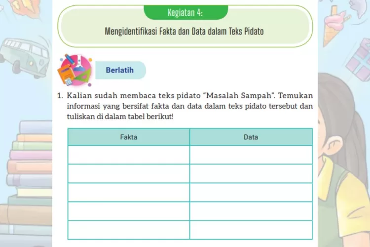 Kegiatan 4 Bahasa Indonesia kelas 8 halaman 178 179 Kurikulum Merdeka
