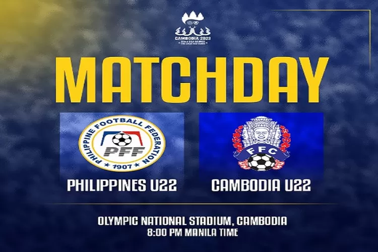 Timnas Filipina U22 vs Kamboja U22 di SEA Games 2023 Kamboja Tanggal 2 Mei 2023 Pukul 19.00 WIB (www.instagram.com/@theazkalsph)