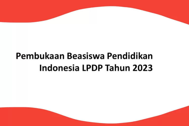 Kemendikbudristek Resmi Membuka Pendaftaran Beasiswa Pendidikan ...