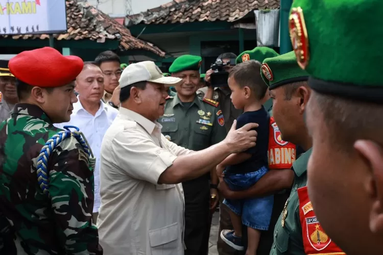 Menhan Prabowo kunjungan kerja  ke Yogyakarta (Kemhan RI)