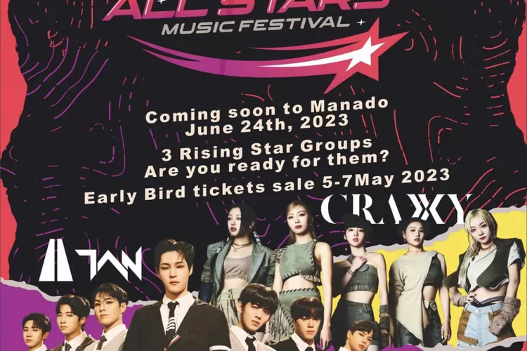 Chipper, TAN, dan CRAXY akan ke Manado, Indonesia (Instagram @imtheworld.ent)