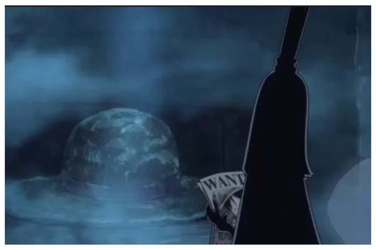 Ilustrasi lord imu dalam salah satu scene anime One Piece
