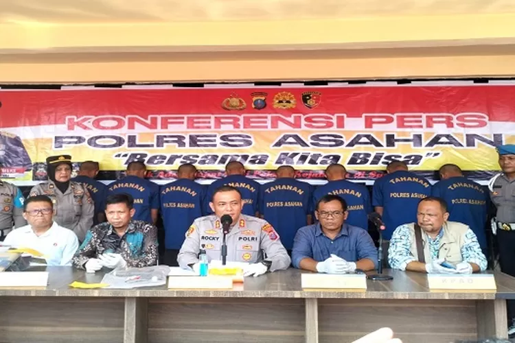 Kapolres Asahan Ungkap Kasus Pencabulan Anak Dibawah Umur Kepada Media (Realitasonline/HS)
