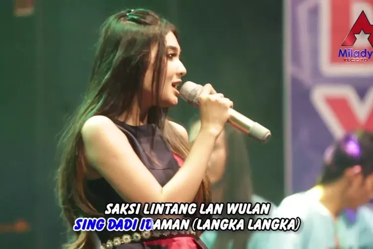 Lirik Lagu Lanange Jagat ( YT : Milady Record Official)