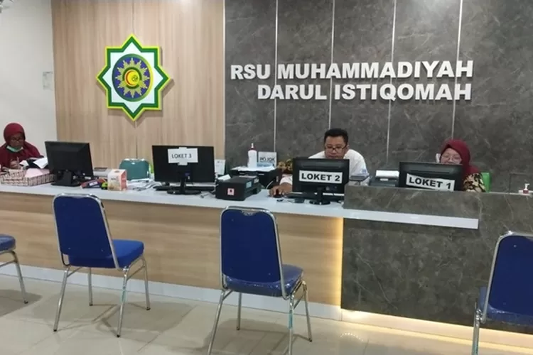 Loket pendaftaran RSDI Kaliwungu Kendal sekarang bisa dilakukan secara online.  (edi prayitno/kontributor Kendal)