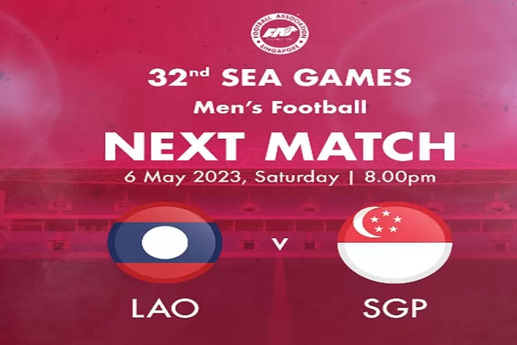 Laos U22 vs Singapura U22 SEA Games 2023 Kamboja Pertemuan ke 3 Laos Belum Pernah Menang (www.instagram.com/@fasingapore)