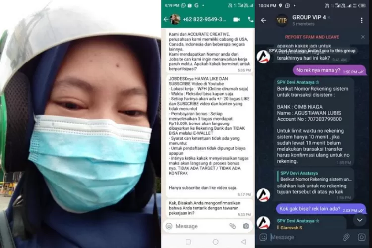 Kronologi Penipu Online: Hanya Klik dan Subscribe Video, Rp21 Juta Melayang dari Korban! Ini Respon Dittipidsiber Polri/Giarsyahsyifa