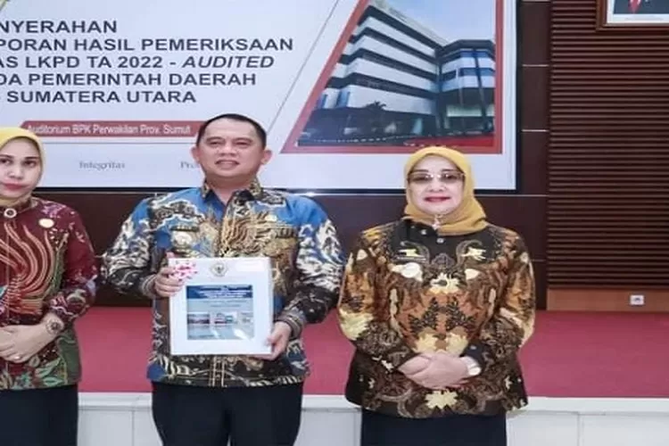 Bupati dan Ketua DPRD Labuhanbatu Menerima Predikat Opini WTP dari BPK (Realitasonline/RS)