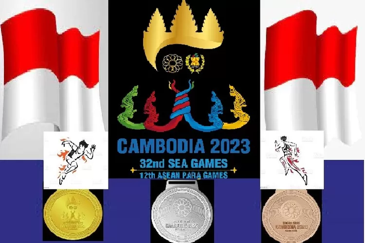 Daftar atlet Indonesia yang meraih medali emas, perak dan perunggu pada SEA Games 2023 Kamboja, Senin (Gungde Ariwangsa)