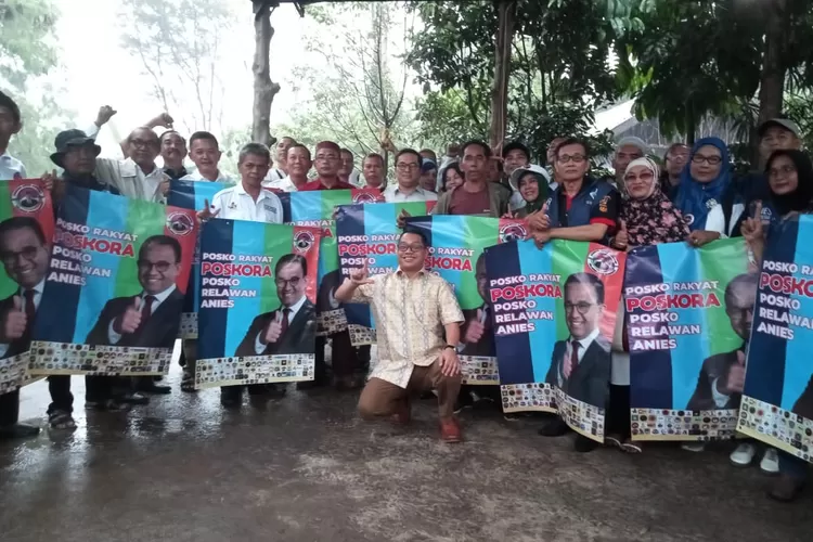 POSKORA Kota Bogor bertekad menangkan Anies Baswedan dalam Pilpres 2024. (Dok pribadi)