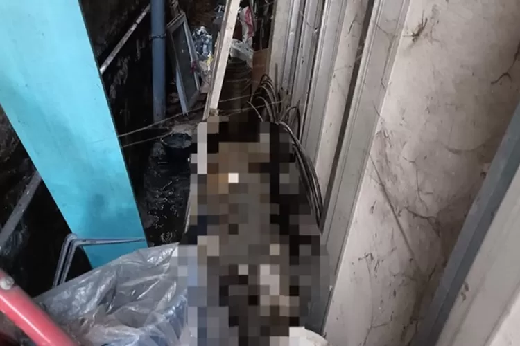 Mayat yang dicor semen di Tembalang Semarang. Polisi menduga jenazah dimutilasi.  (Istimewa)