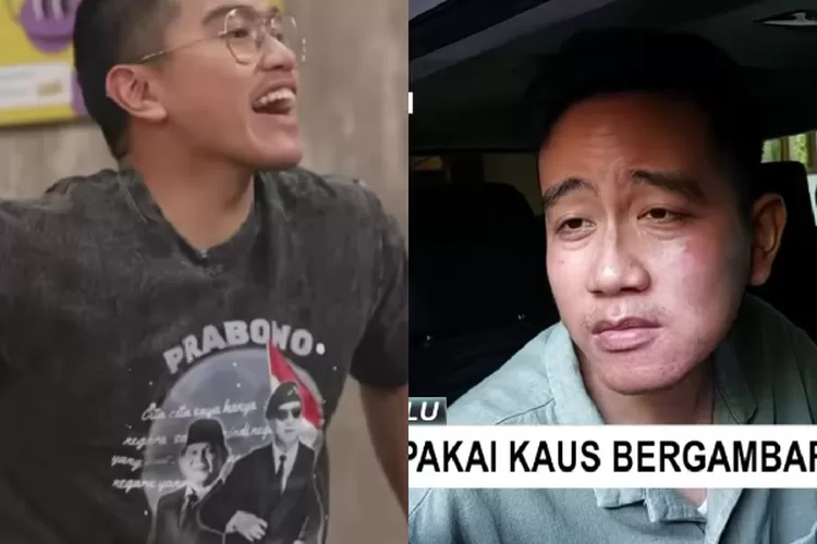 Lawak Kaesang Pangarep Pakai Kaos Bergambar Prabowo Gibran Rakabuming