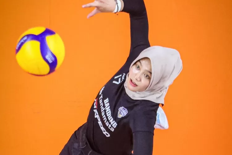 Wilda Siti Nurfadilah Mencuri Perhatian Dunia Saat Pakai Hijab di Pertandingan Voli Putri SEA Games Kamboja (Instagram @wildanurfadhilahh)