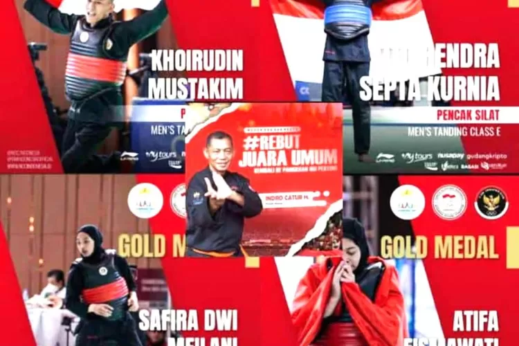 Atlet Jateng Turut Bawa Indonesia Juara Umum Pencak Silat SEA Games ...