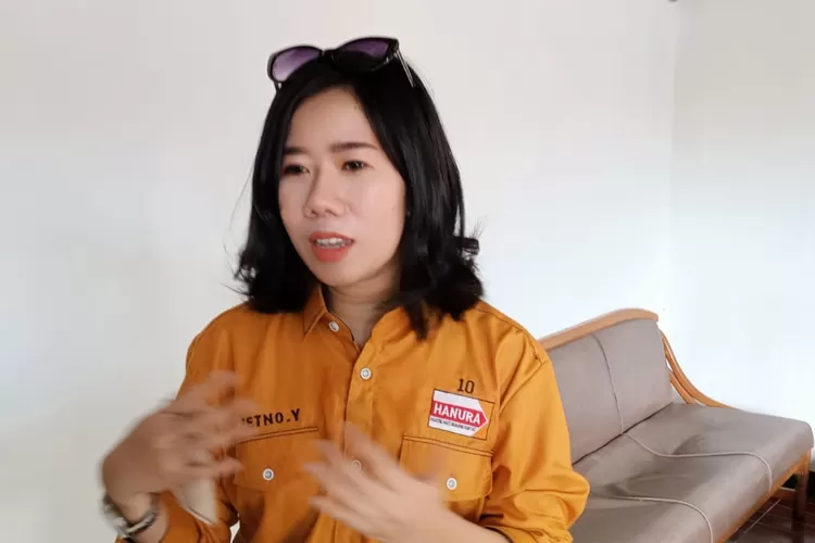 Bacaleg Partai Hanura Kota Bogor, Retno Yulianingrum. (Ryan/Metropolitan.id)
