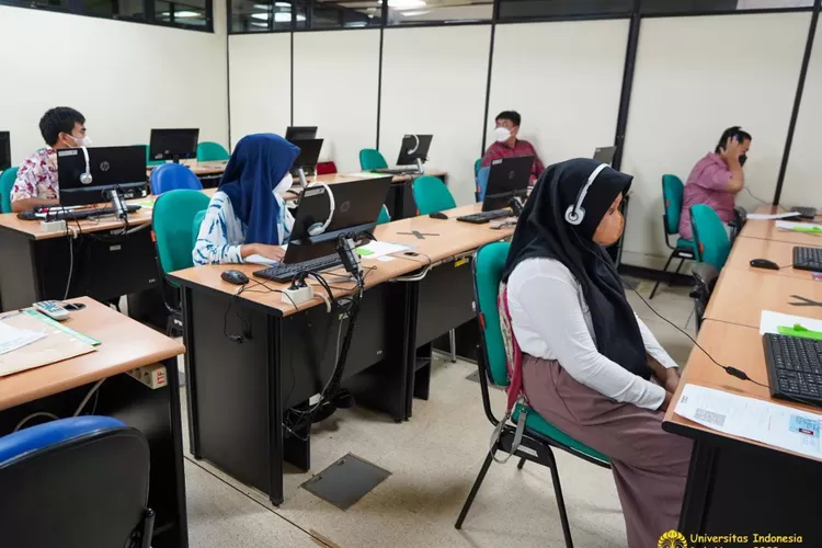 Peserta Difabel yang Mengikuti Tes UTBK SNBT UI