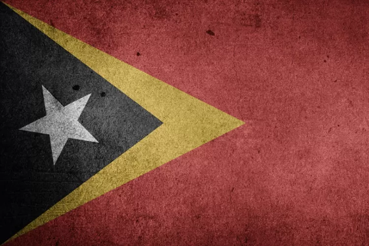 Ilustrasi bendera negara Timor Leste