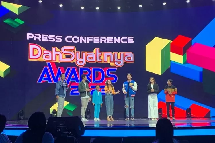 Press conference Dahsyatnya Awards 2023