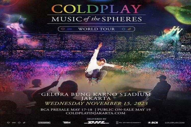 Poster Tour Dunia Coldplay. (Tangkap layar Instagram/@temgmt)