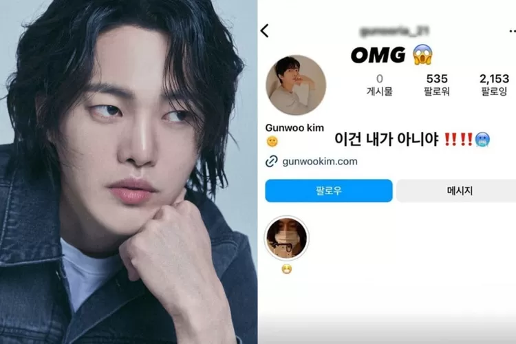 Aktor 'The Glory' Kim Gun Woo Peringatkan Akun Instagram Yang Menyamar ...