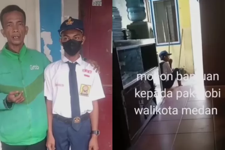 Diduga Nunggak Uang Sekolah Dan Uang Perpisahan, Anak Driver Ojol Di Medan Dilarang Ikut Ujian (Instagram !@moodjakarta)